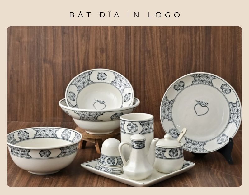4 cách giữ mực in logo trên bát đĩa được bền lâu