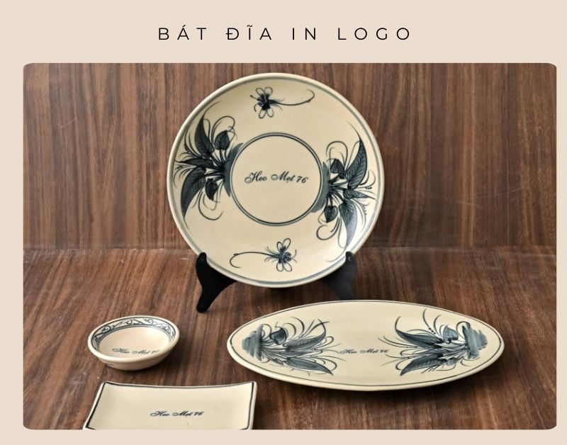 4 cách giữ mực in logo trên bát đĩa được bền lâu