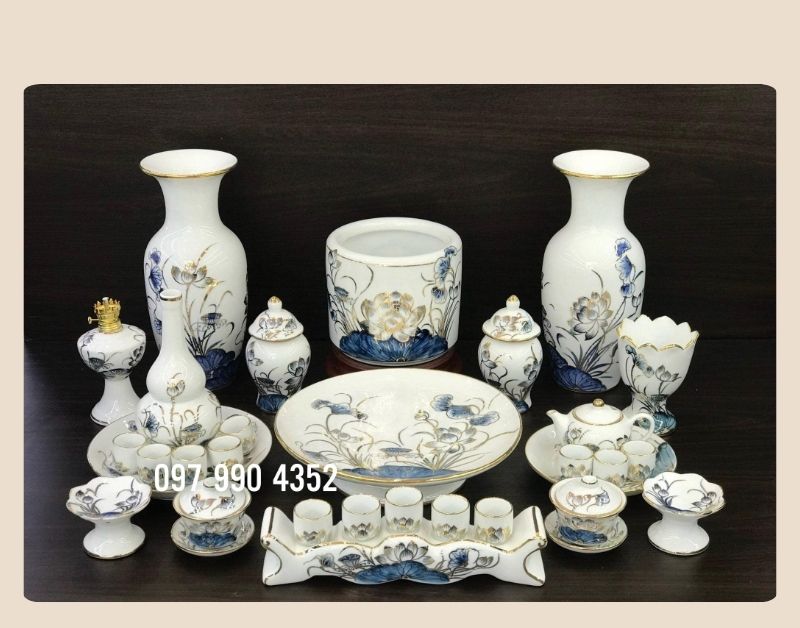 5 lý do khiến người Việt luôn tin dùng bộ đồ thờ bằng sứ