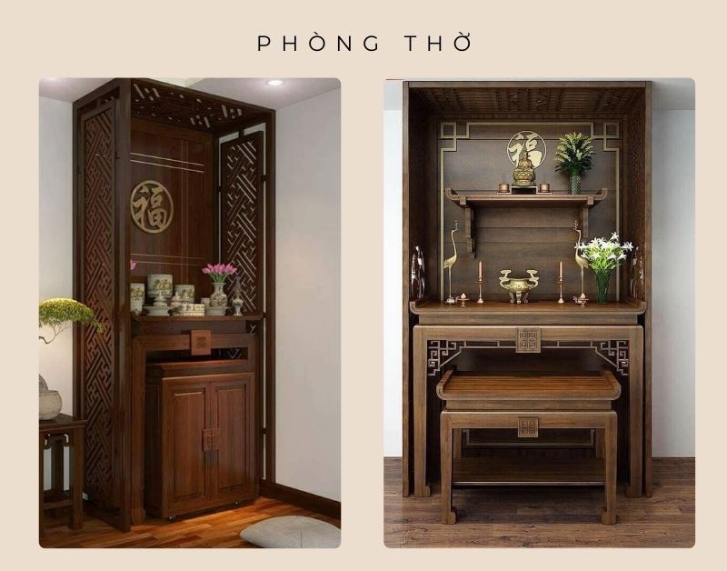 5 xu hướng trang trí phòng thờ gia đình tinh tế, hiện đại 