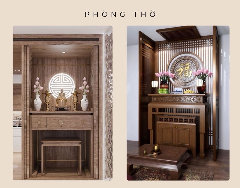 5 xu hướng trang trí phòng thờ gia đình tinh tế, hiện đại