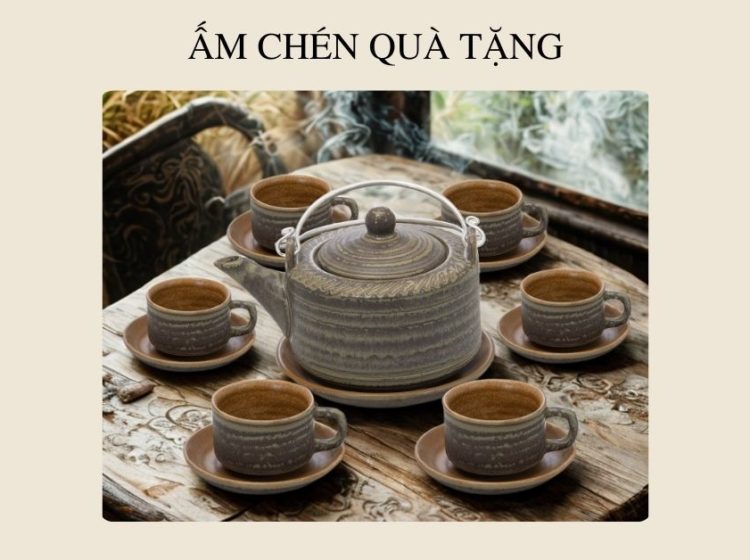 Ấm trà in logo dẫn đầu xu hướng quà tặng doanh nghiệp 2025?