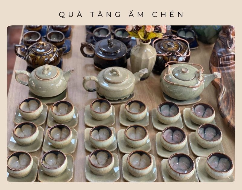 Lời khuyên khi chọn bộ ấm chén làm quà tặng 