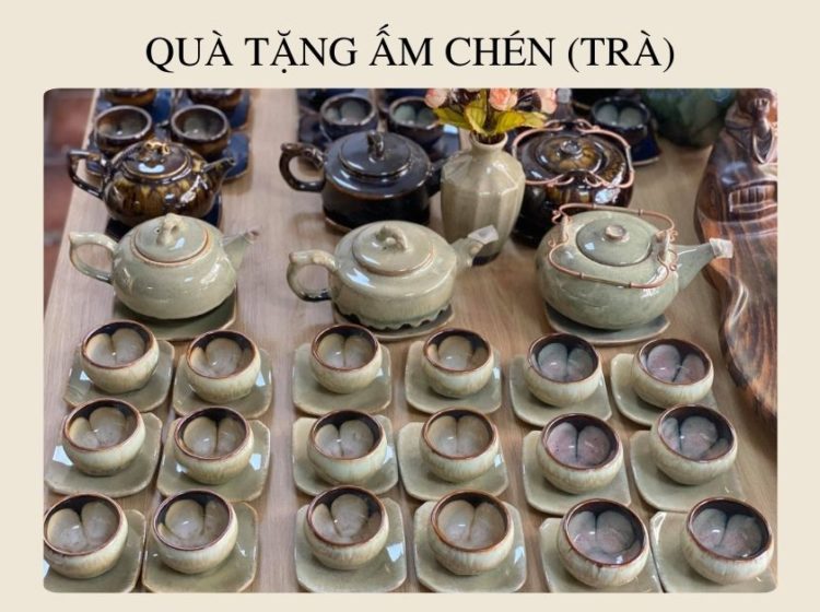 Lời khuyên khi chọn bộ ấm chén làm quà tặng 