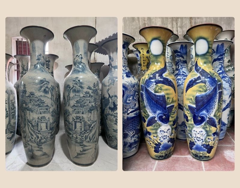 Cách "chữa lành" lục bình sứ bị nứt vỡ, trầy xước