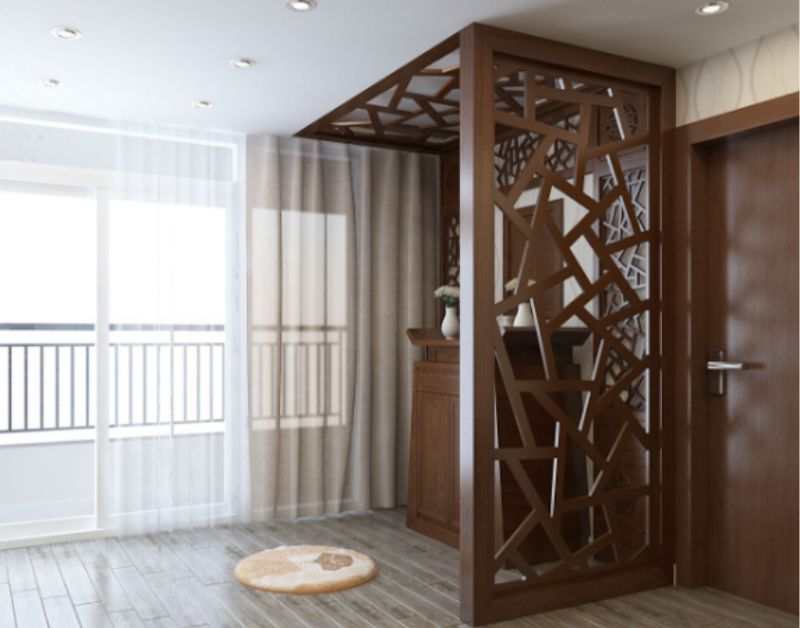 Cách khắc phục bàn thờ cạnh cửa ra vào và lưu ý phong thuỷ