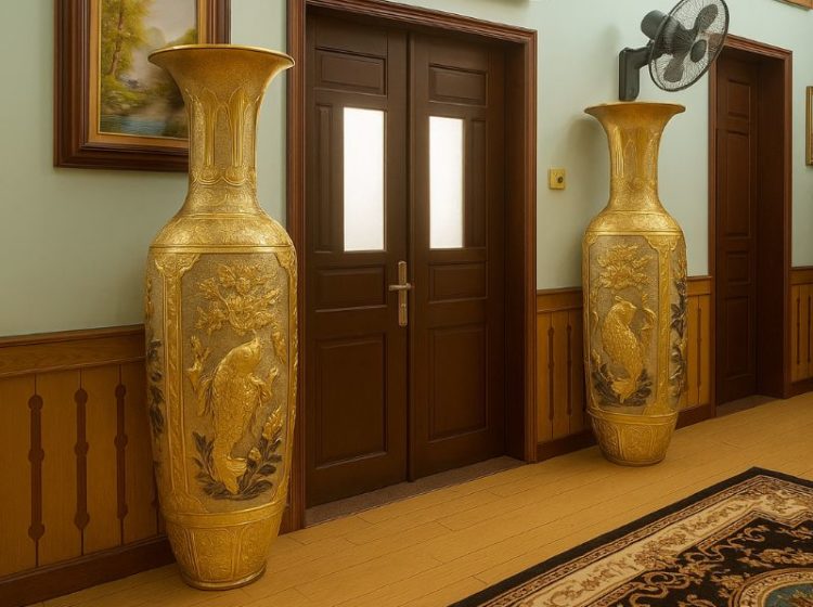 Hướng dẫn cách chọn vị trí đặt lộc bình trong phòng khách chuẩn nhất