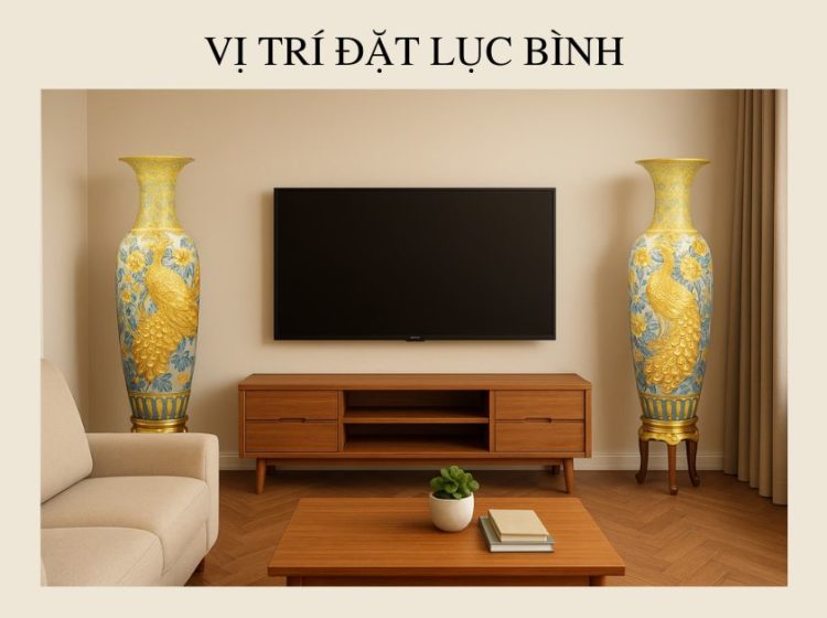 Vị trí đặt lục bình thu hút tài lộc và may mắn cho gia chủ