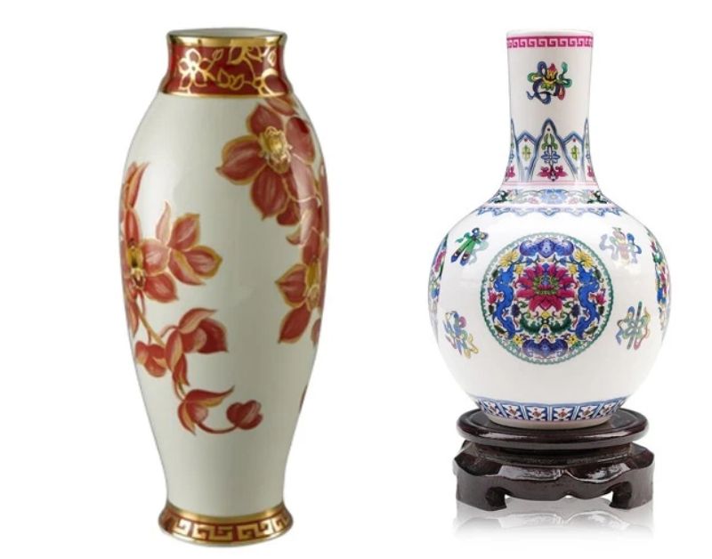 Cách phân biệt gốm sứ Bát Tràng vẽ tay và gốm sứ dán decal chuẩn xác nhất